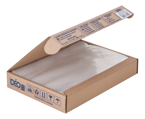 Saco Plastico Envelope 23x30 0,12 A4 Sem ...